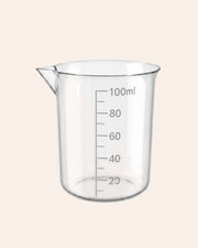 Pojemnik plastikowy zlewka z miarką 100 ml