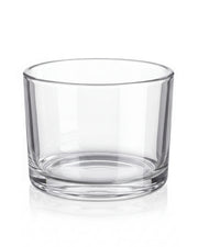 Pojemnik szklany misa 500 ml złoty/clear