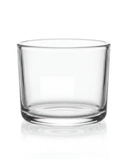 Pojemnik szklany do zalewu świec Cylinder 450 ml - Gruby