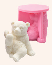 Forma silikonowa do świec Premium - Polar Bear