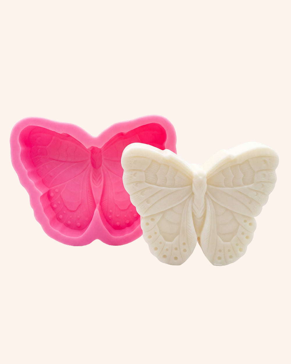 Forma silikonowa do świec Premium - Motyl