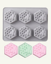Forma silikonowa do mydełek - Beeswax
