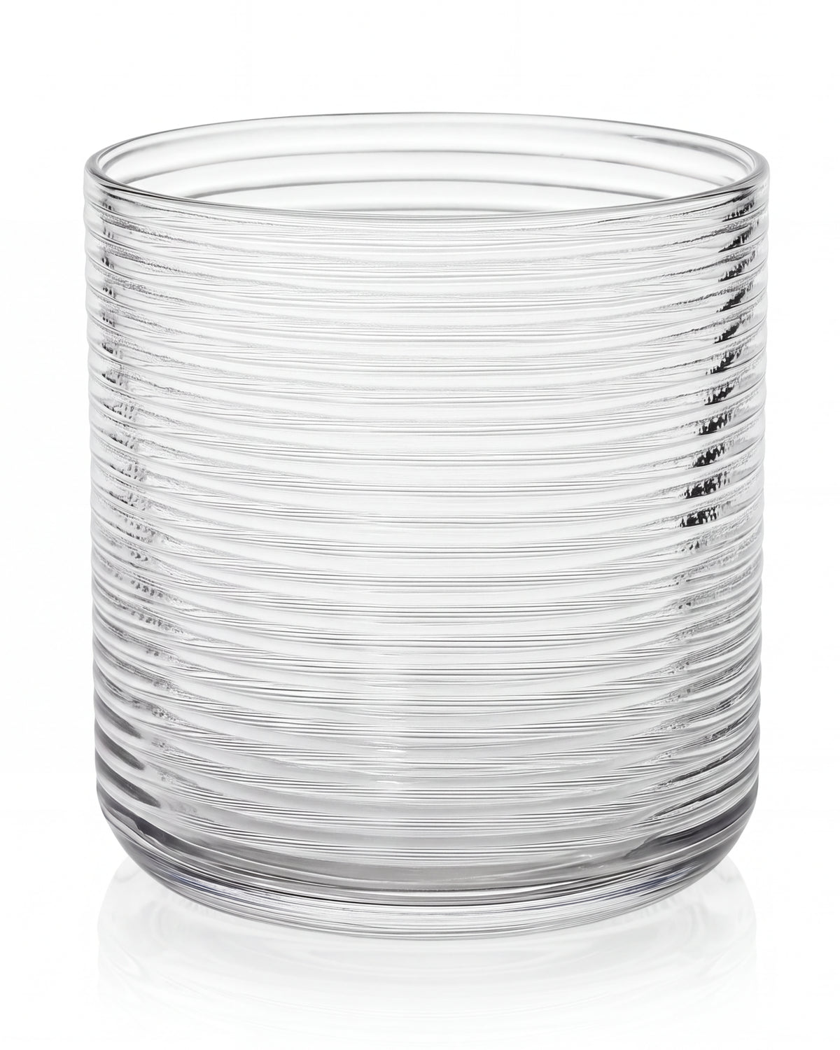 Pojemnik szklany paskowany 10 cm 680 ml