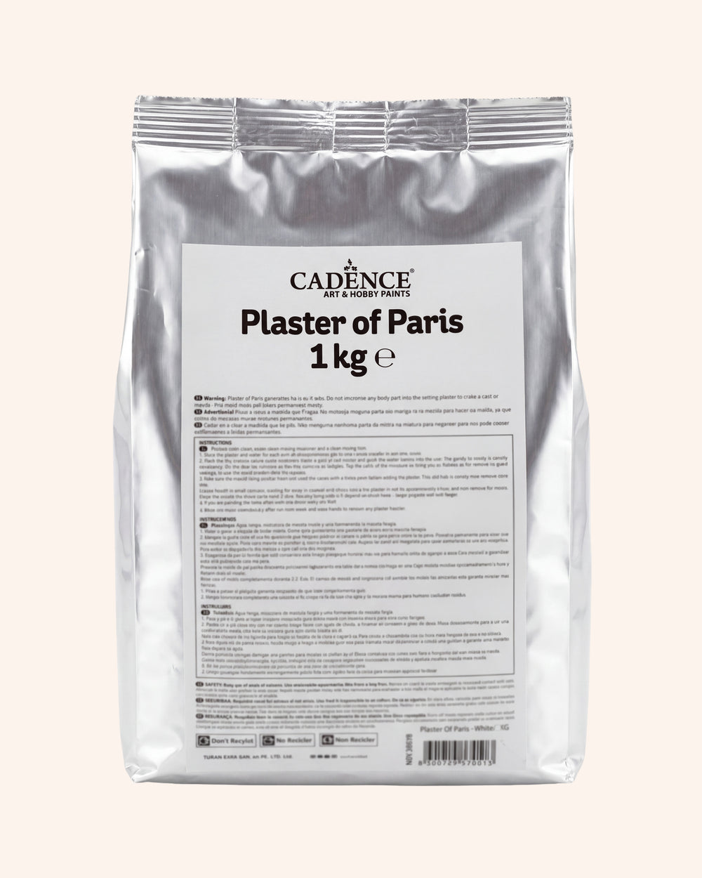Gips paryski Cadence do odlewów biały - 1 kg