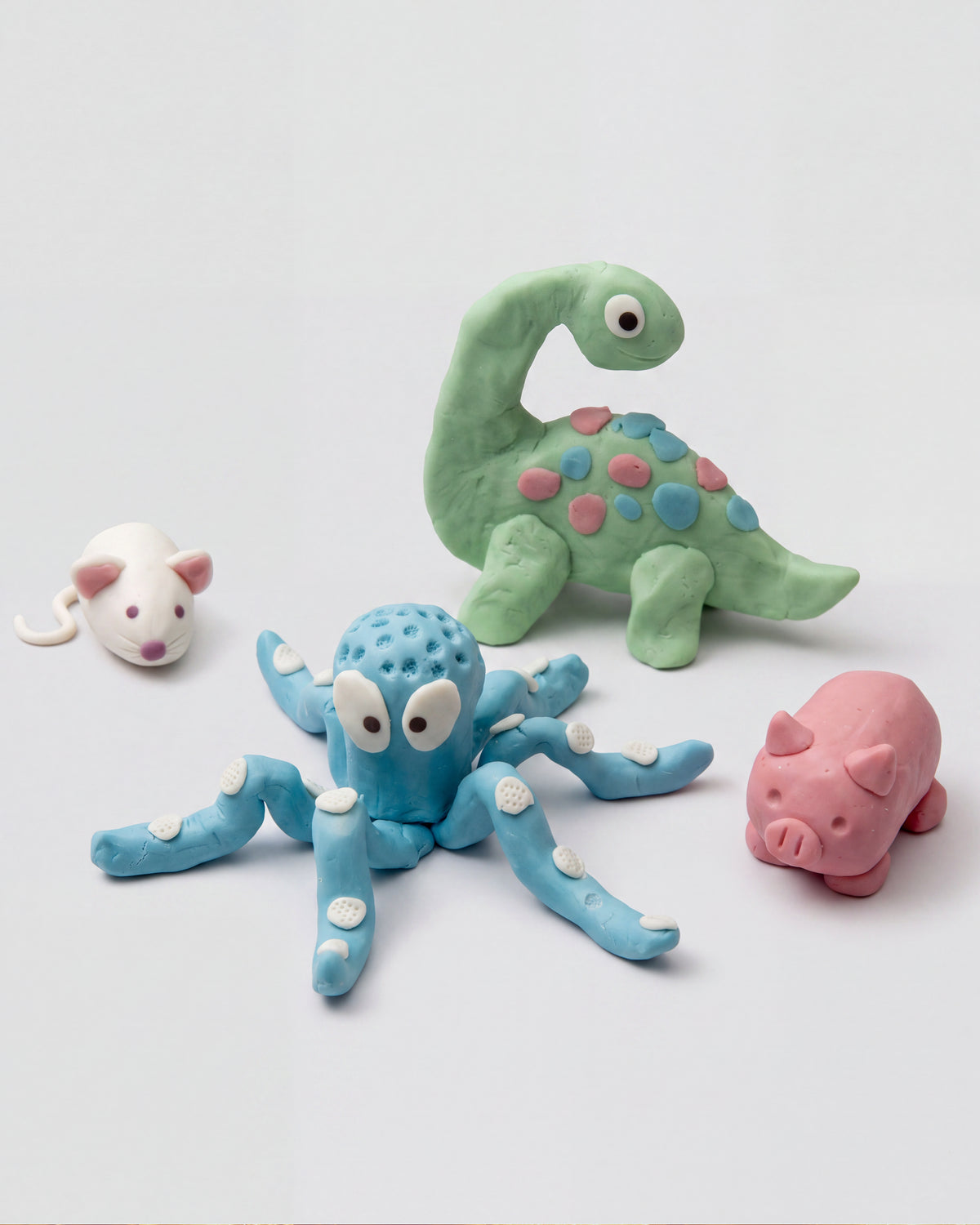 Baza mydlana Ciastolina Play Dough - dla dzieci 600g (4x150g)
