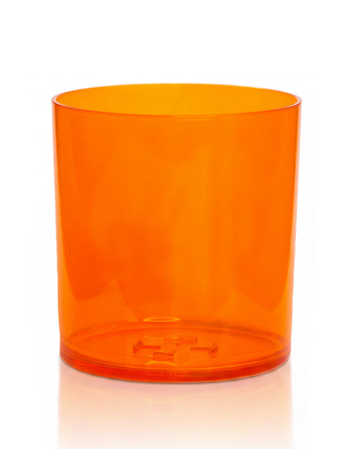 Pojemnik PC duży 280 ml transparentny - ORANGE