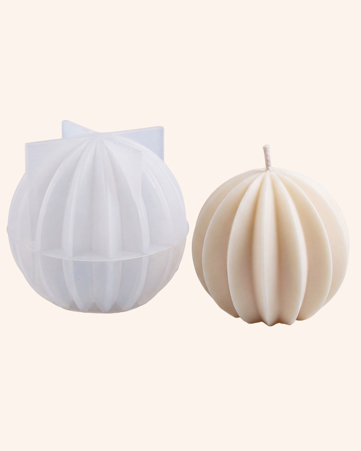 Forma silikonowa - Ribbed Ball