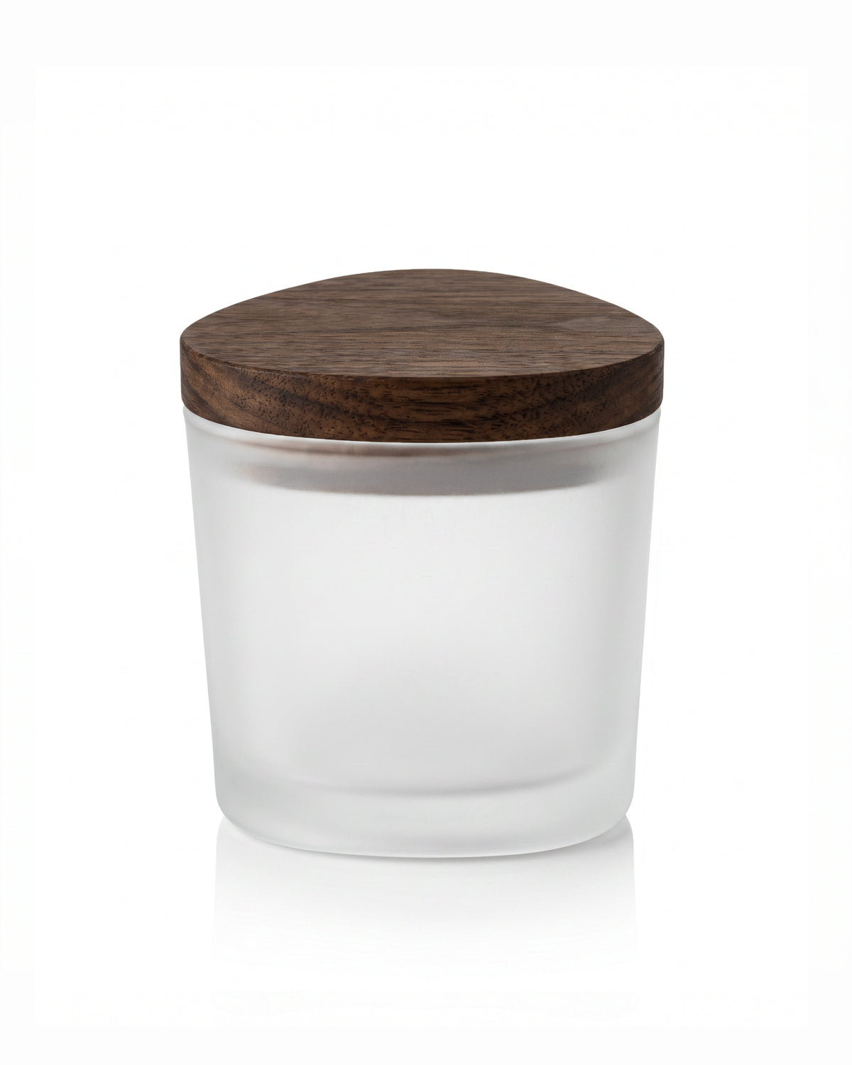 Pojemnik szklany trójkątny z pokrywką 180 ml RUSTIC