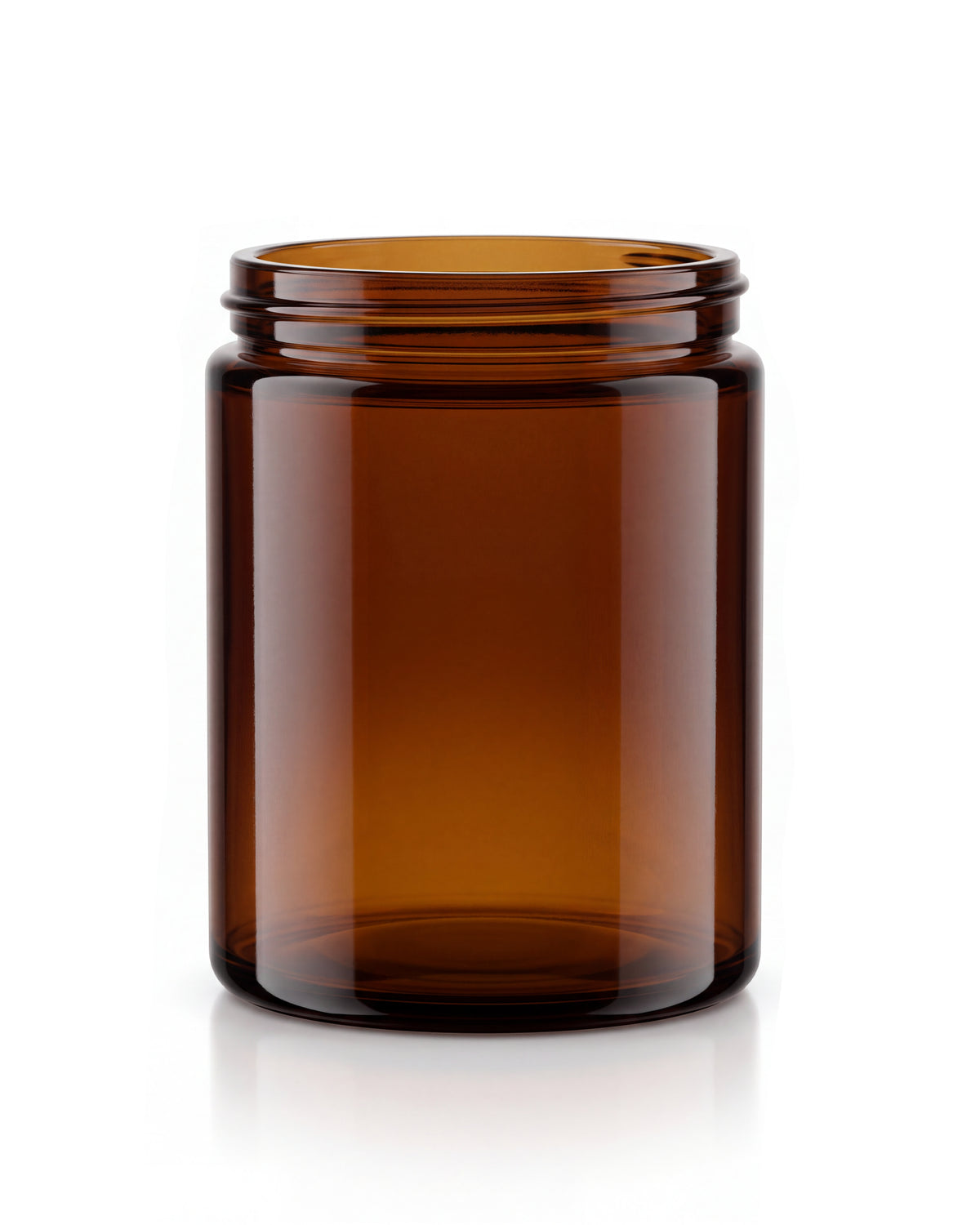 Słoik szklany brązowy pojemnik do zalewu świec 180 ml 63/R3