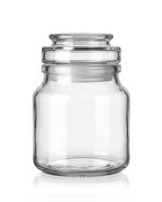 Pojemnik szklany słoik z pokrywką 205 ml