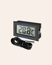 Elektroniczny termometr z sondą i wyświetlaczem LCD