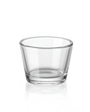 Tealight szklany stożek pojemnik - 65 ml