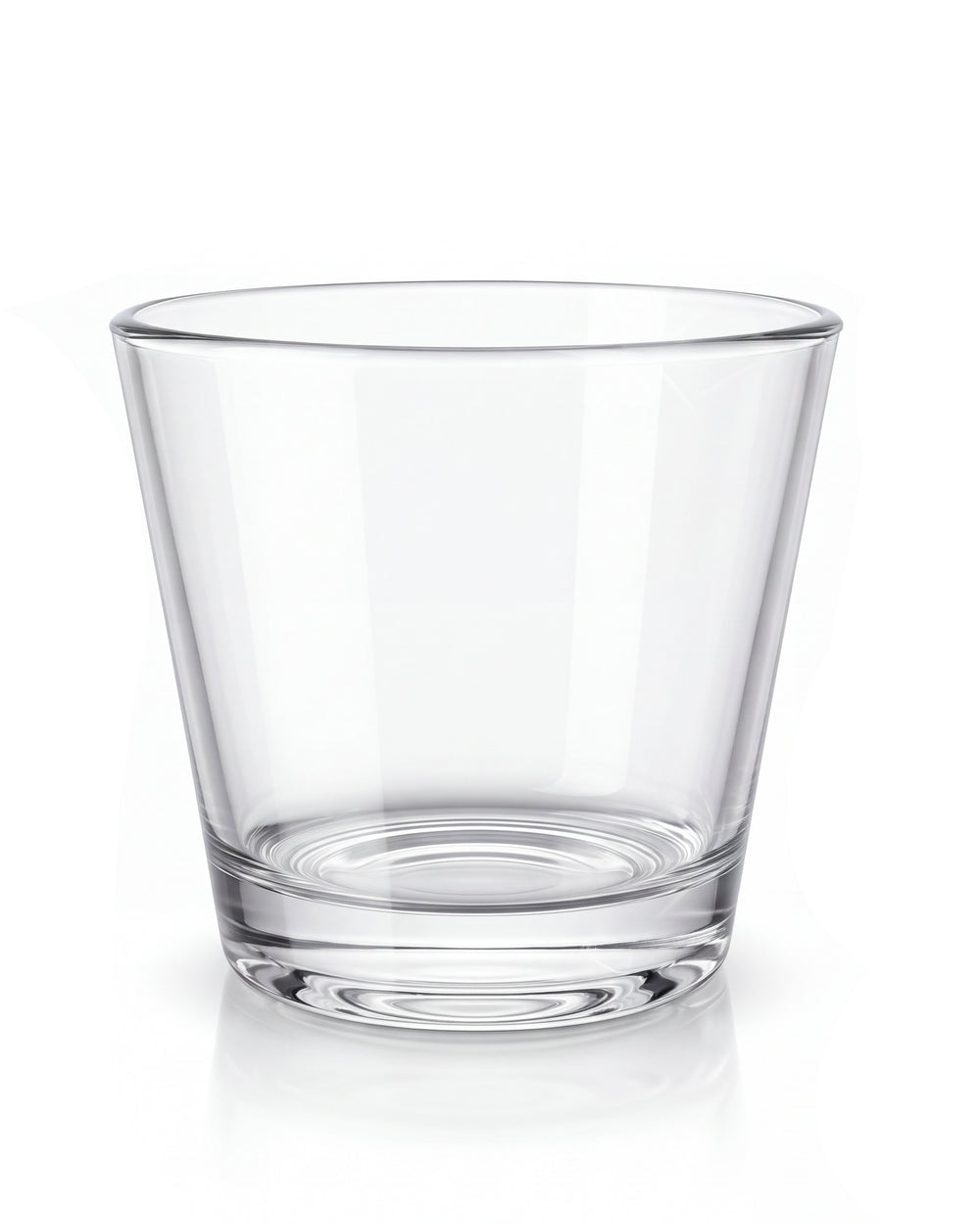 Pojemnik szklany do zalewu świec stożek 250 ml