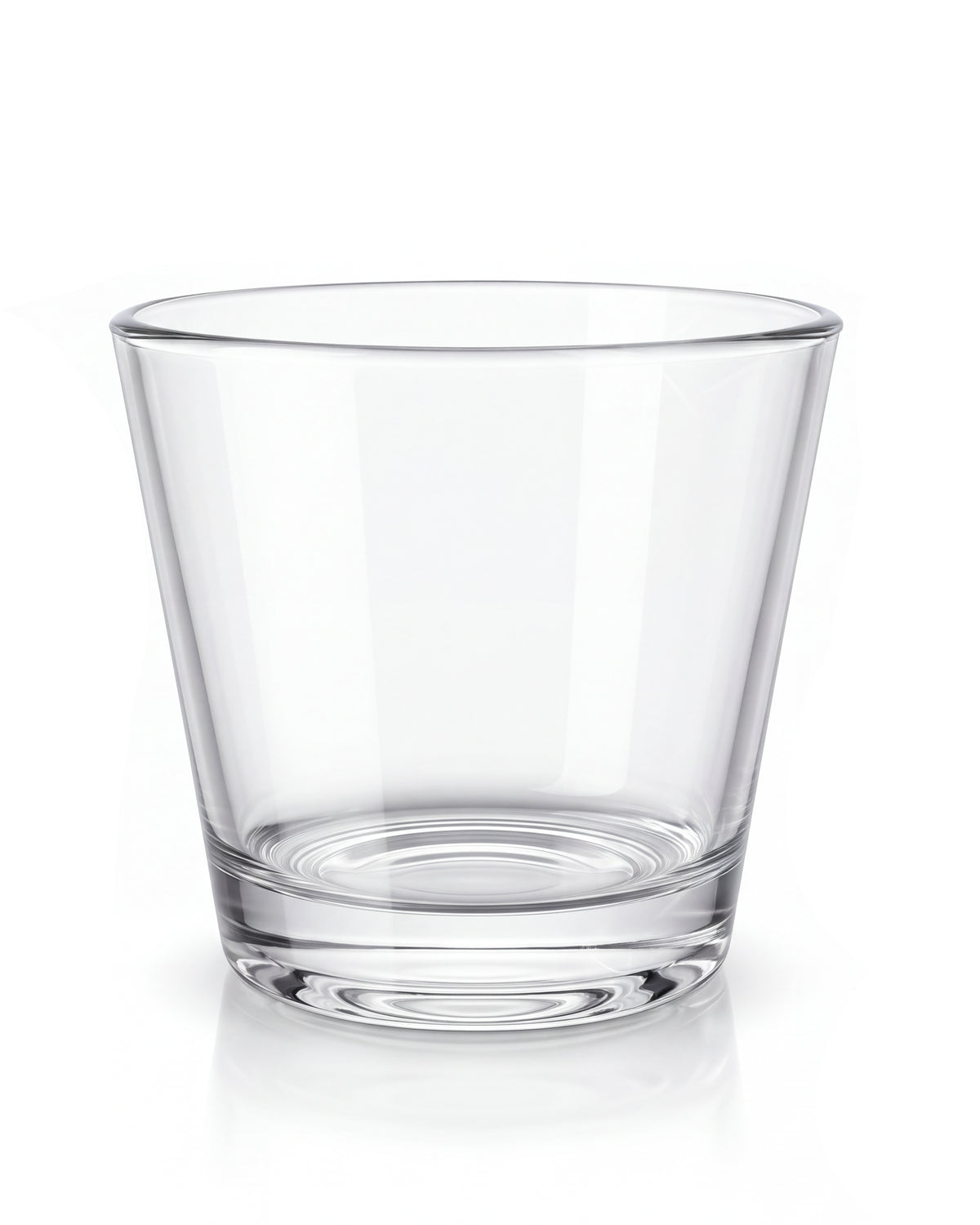 Pojemnik szklany do zalewu świec stożek 250 ml