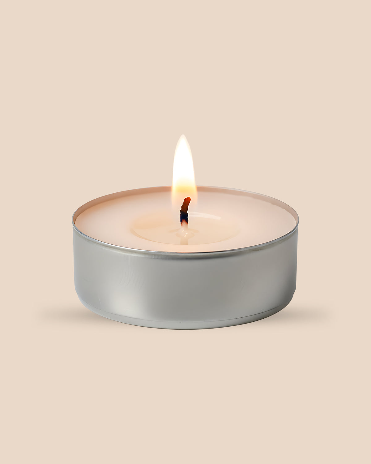 Pojemnik aluminiowy tealight do świec podgrzewaczy - standardowy