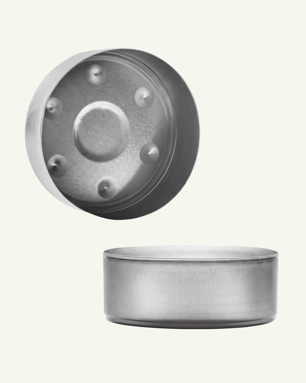 Pojemnik tealight do świec podgrzewaczy blaszki - maxi 57x22 mm