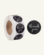 Naklejki okrągłe ozdobne - Thank You