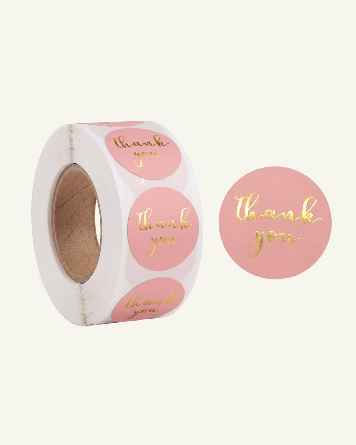 Naklejki okrągłe ozdobne - Thank You