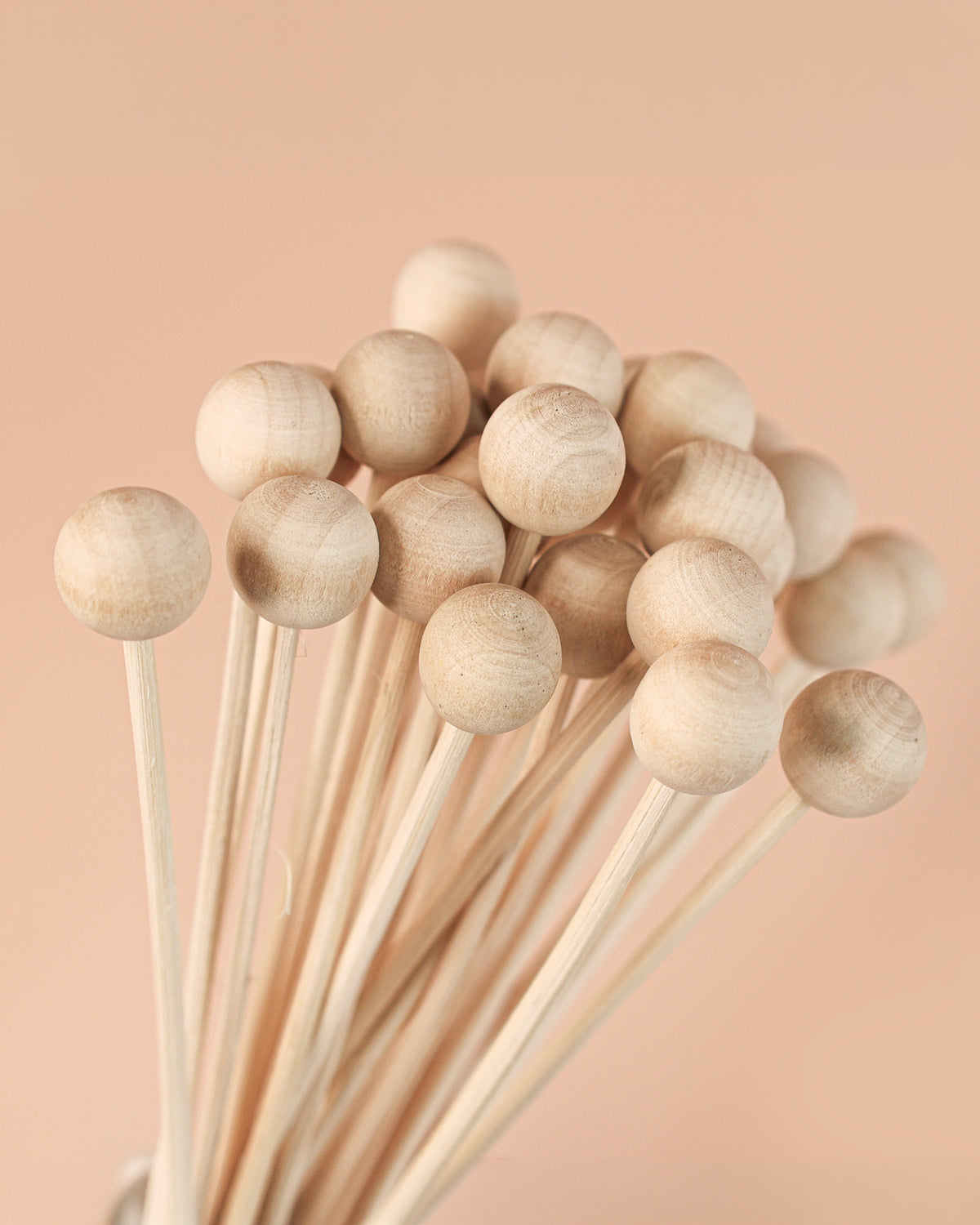 Patyczki do dyfuzorów rattan/drewno Wood Bead Stick